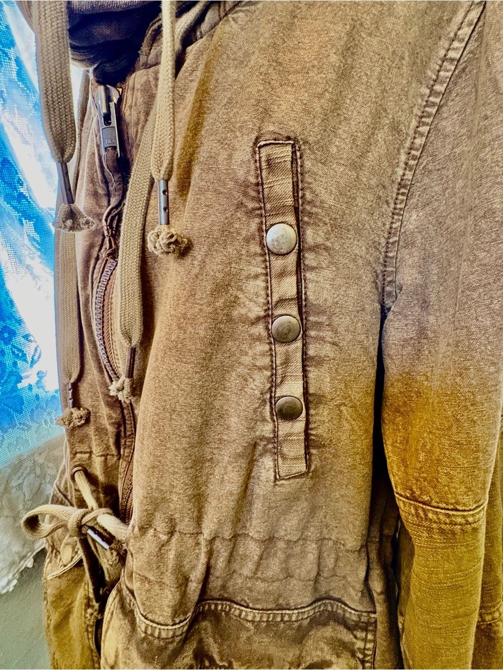 We The Free “Surplus Future Parka”by Free People size Medium - Picture 10 of 11